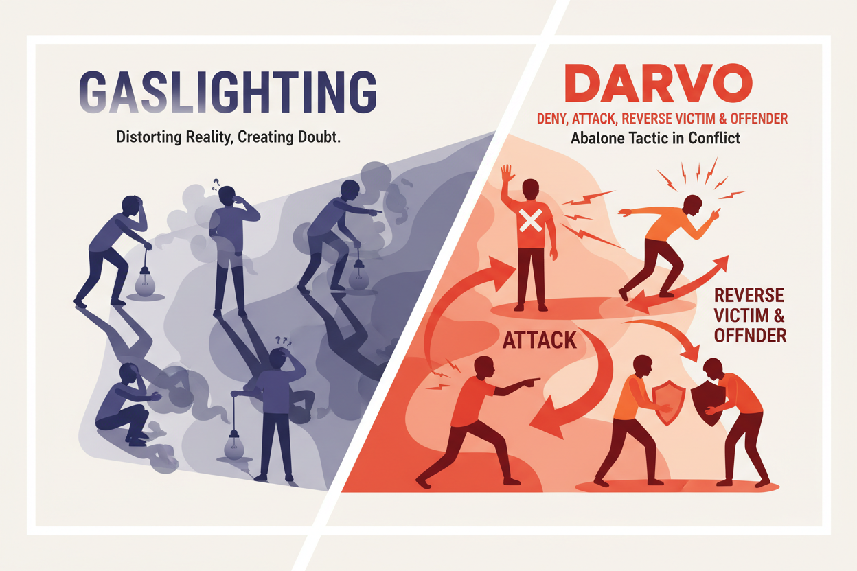 gaslighting and darvo explained dope soul village marketplace and community 