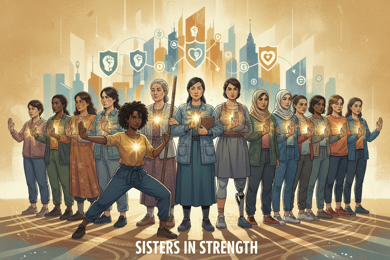 women protecting themselves UK 