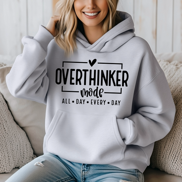 ‘ Overthinker Mode’ Unisex Hoodie |Dope Soul Village