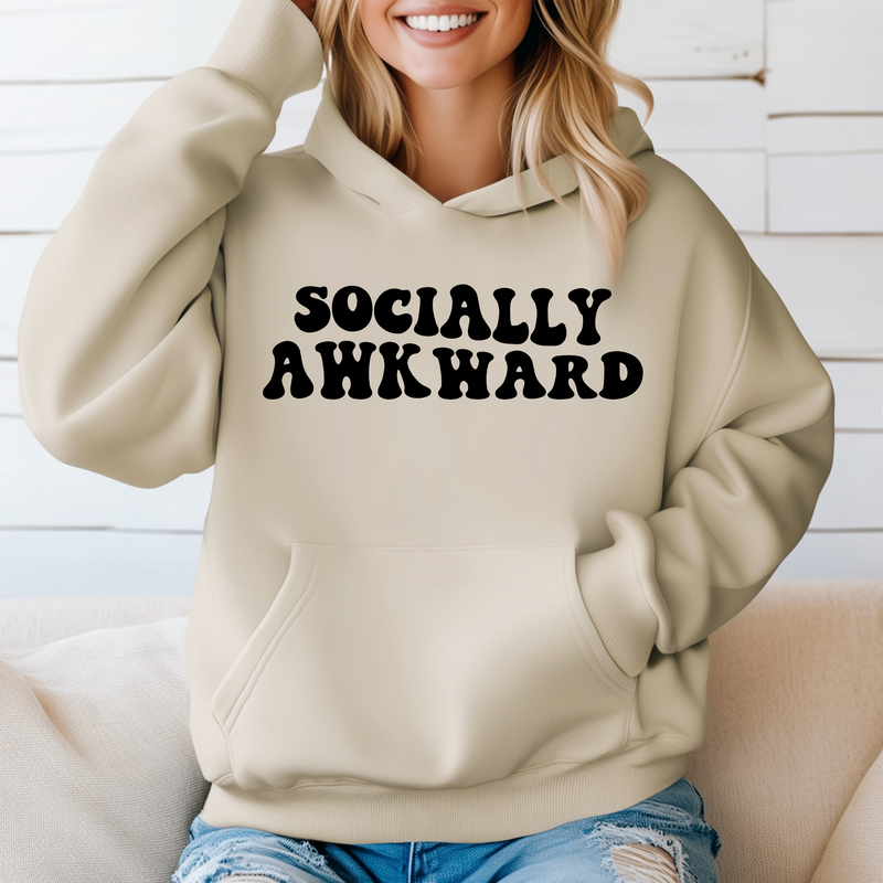 Socially Awkward' Unisex Hoodie |Dope Soul Village