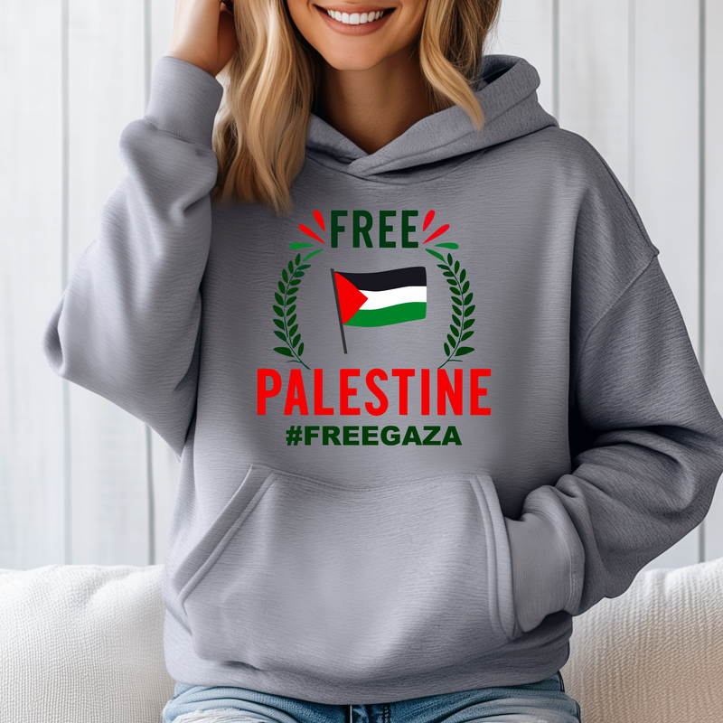 'Free Palestine Gaza' Unisex Hoodie |Dope Soul Village