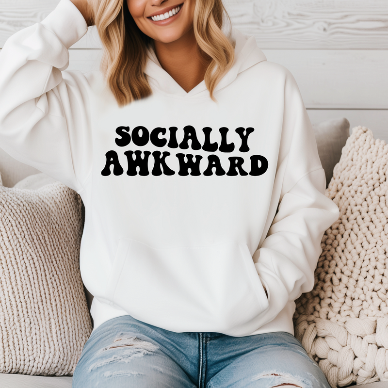 Socially Awkward' Unisex Hoodie |Dope Soul Village