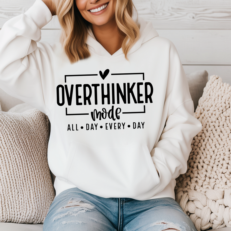 ‘ Overthinker Mode’ Unisex Hoodie |Dope Soul Village