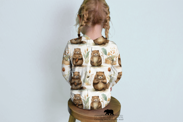 Woodland Musical Beaver - Sensory Smart Nightwear | Dope Soul Village