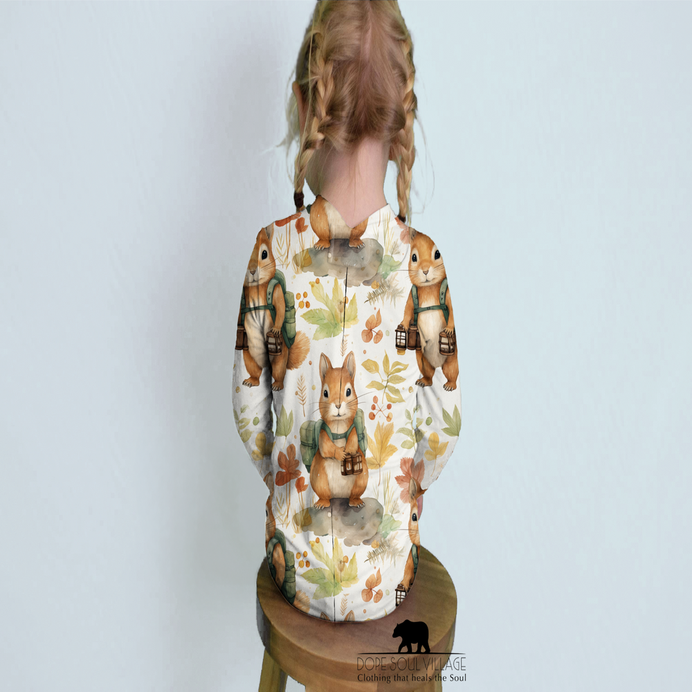 Woodland Squirrel | Sensory Smart Adaptive Nightwear | Dope Soul Village