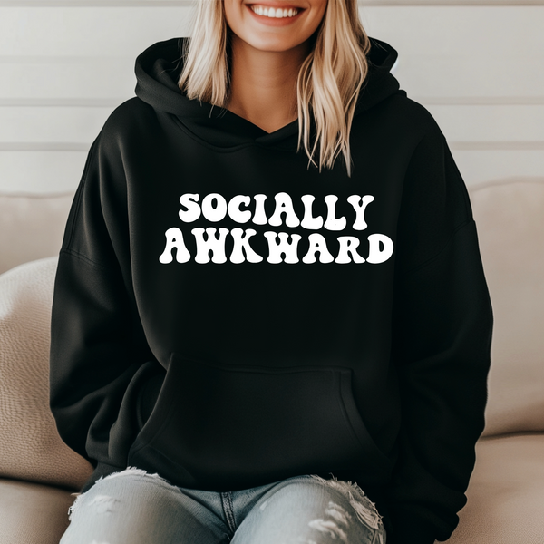 Socially Awkward' Unisex Hoodie |Dope Soul Village