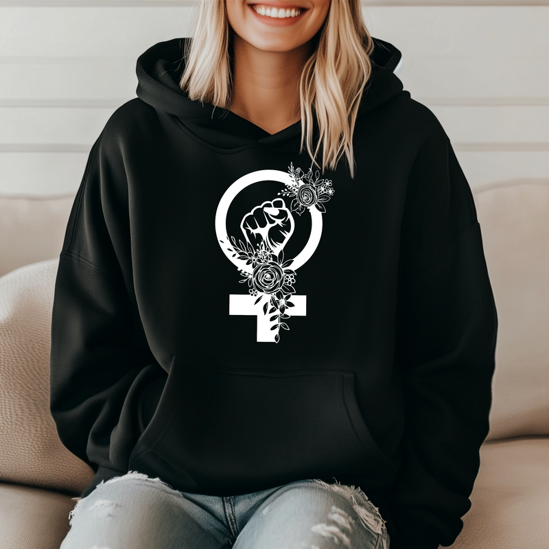 'Feminist Punch' Unisex Hoodie | Dope Soul Village