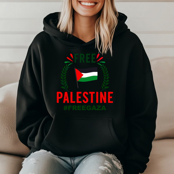 'Free Palestine Gaza' Unisex Hoodie |Dope Soul Village