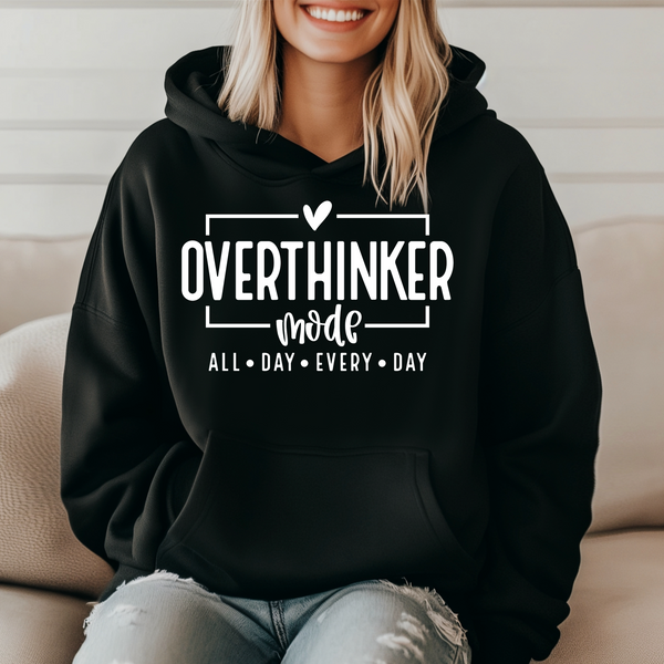 ‘ Overthinker Mode’ Unisex Hoodie |Dope Soul Village