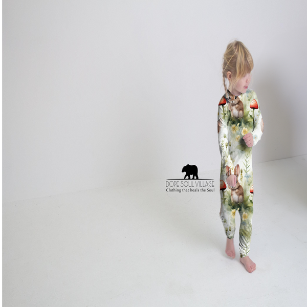 Woodland Bunny | Sensory Smart adaptive wear Nightwear | Dope Soul Village