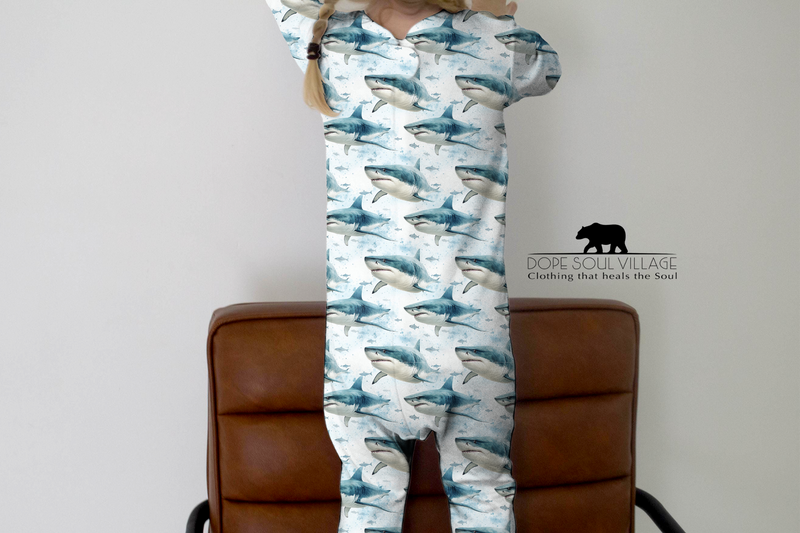 Sharks - Sensory Smart Nightwear | Dope Soul Village