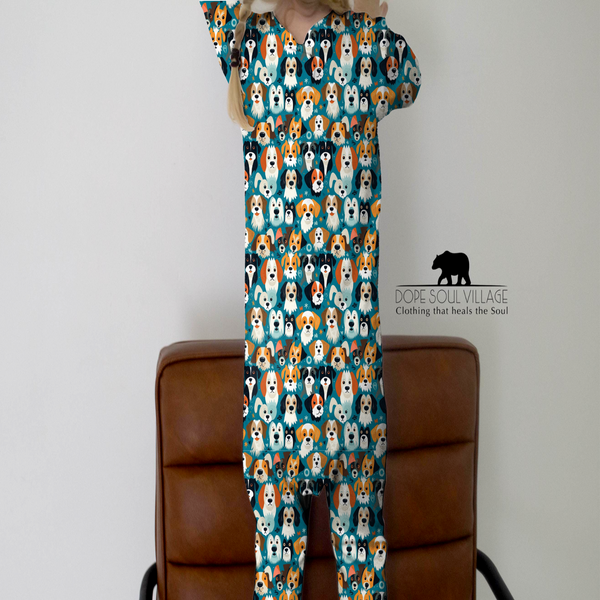 Happy Puppies | Sensory Smart Adaptive Nightwear | Dope Soul Village