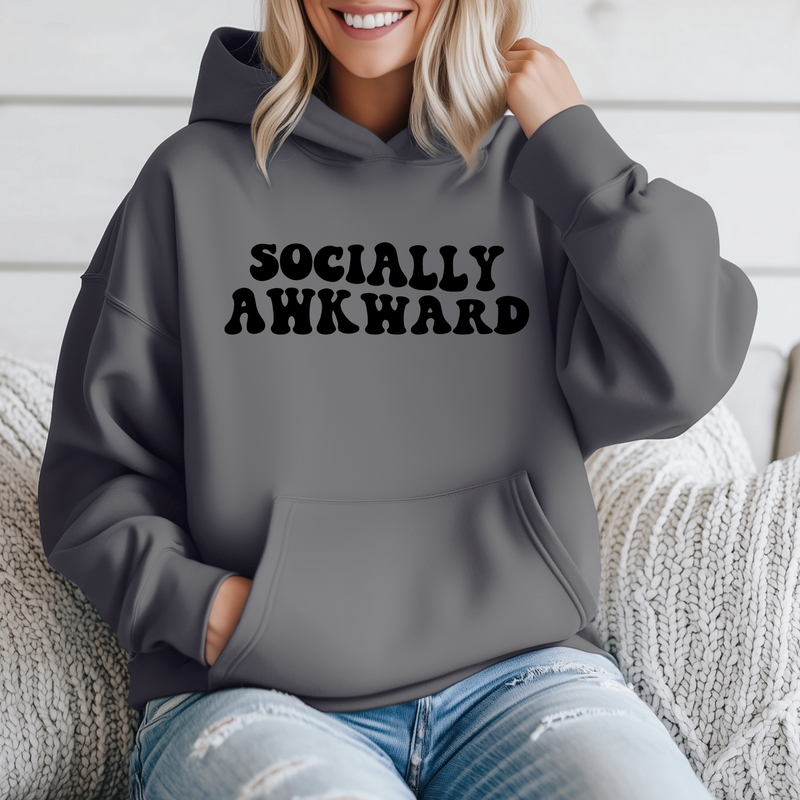 Socially Awkward' Unisex Hoodie |Dope Soul Village