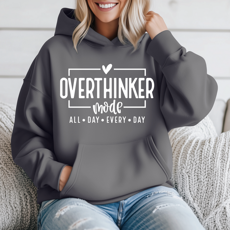 ‘ Overthinker Mode’ Unisex Hoodie |Dope Soul Village