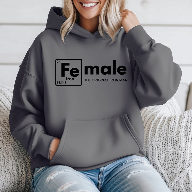 Female original Iron Man - Unisex Hoodie |Dope Soul Village