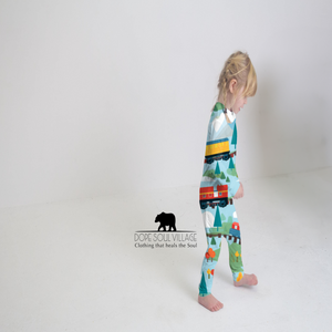 Train & Tracks | Sensory Smart Nightwear Adaptive | Dope Soul Village