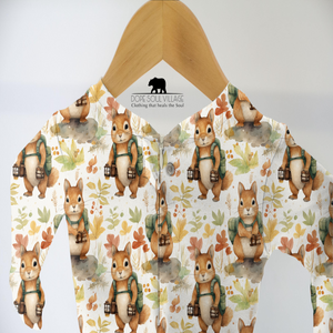 Woodland Squirrel | Sensory Smart Adaptive Nightwear | Dope Soul Village