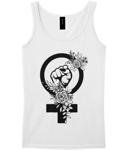 ' Feminist punch ' Women's Tank Top | Dope Soul Village 