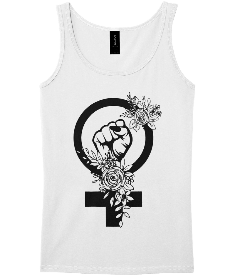 ' Feminist punch ' Women's Tank Top | Dope Soul Village 