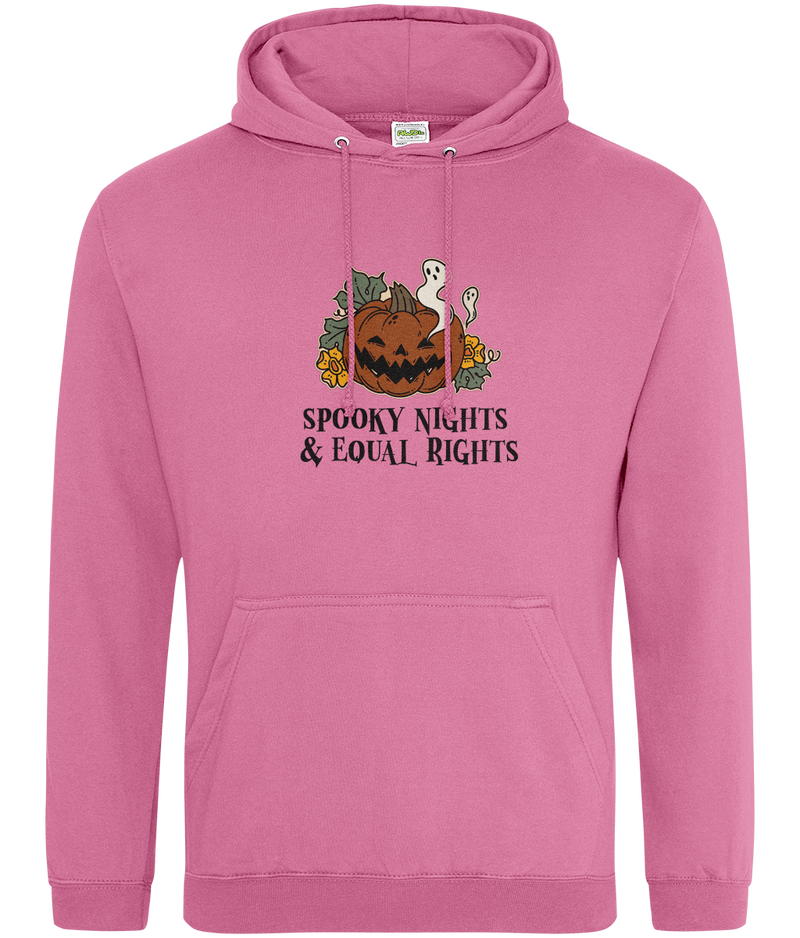 Spooky Nights & Equal Rights | Unisex Halloween Hoodie | Dope Soul Village