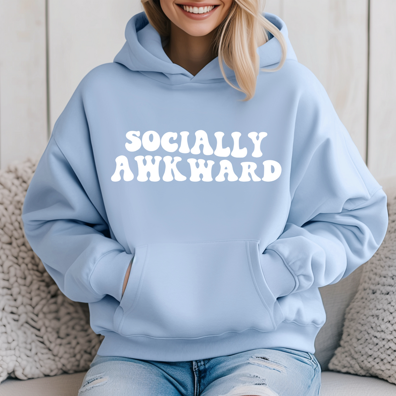 Socially Awkward' Unisex Hoodie |Dope Soul Village