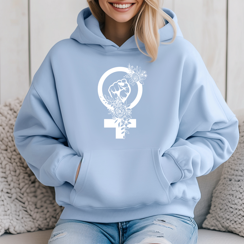 'Feminist Punch' Unisex Hoodie | Dope Soul Village