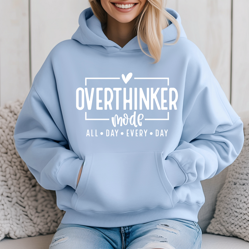 ‘ Overthinker Mode’ Unisex Hoodie |Dope Soul Village