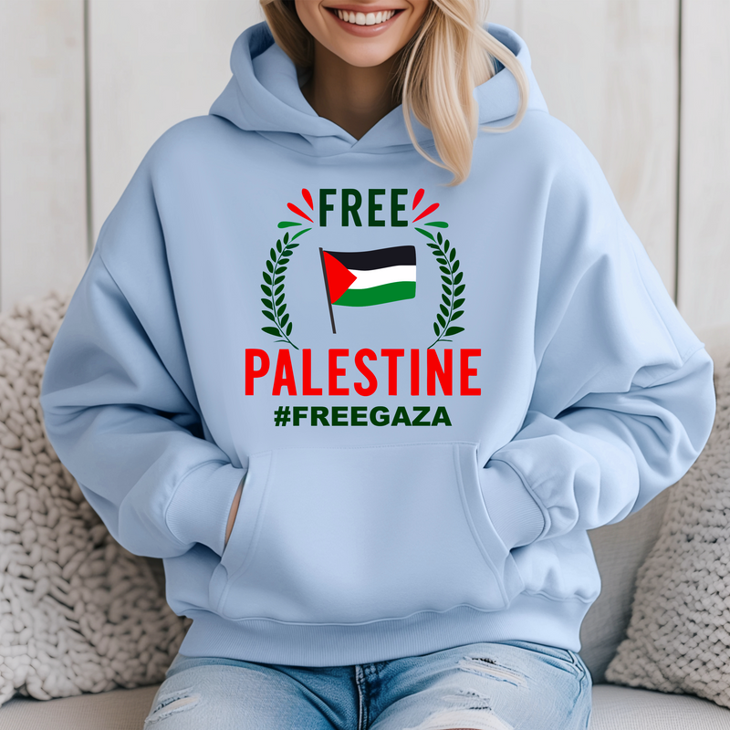 'Free Palestine Gaza' Unisex Hoodie |Dope Soul Village