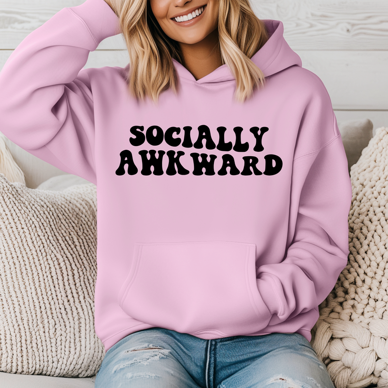 Socially Awkward' Unisex Hoodie |Dope Soul Village