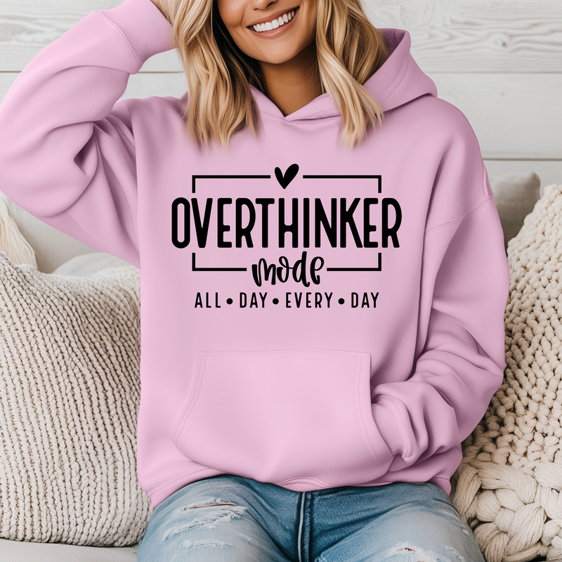 ‘ Overthinker Mode’ Unisex Hoodie |Dope Soul Village