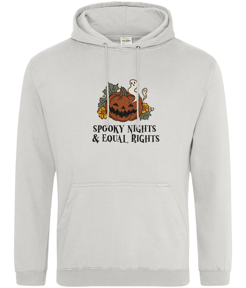 Spooky Nights & Equal Rights | Unisex Halloween Hoodie | Dope Soul Village