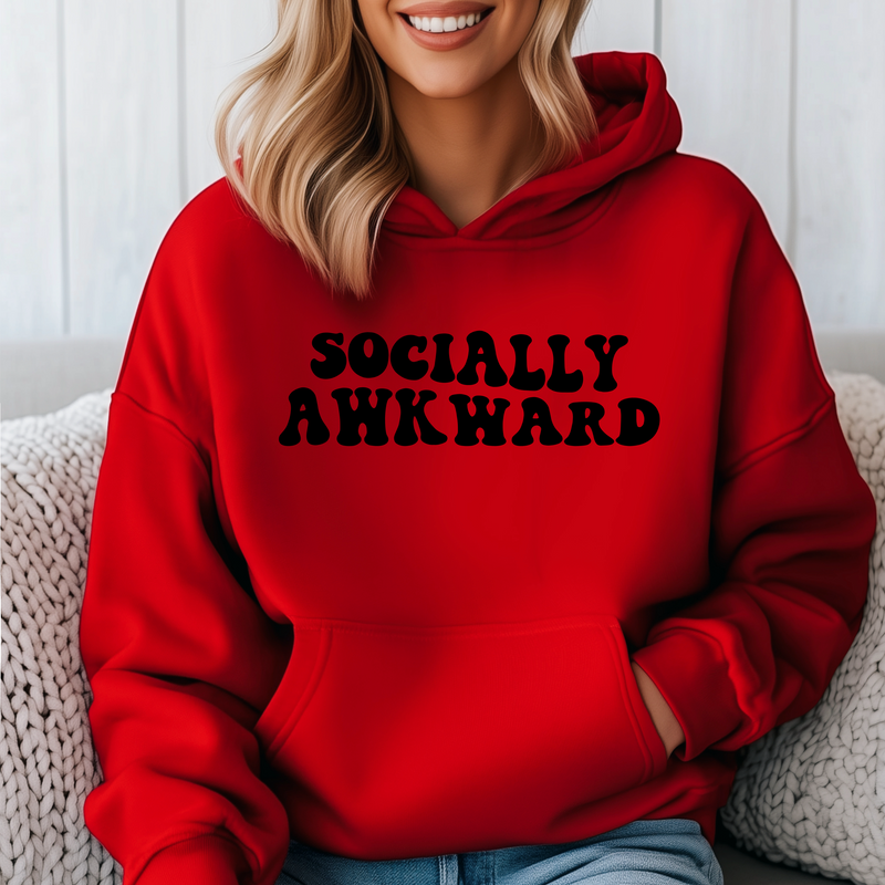 Socially Awkward' Unisex Hoodie |Dope Soul Village