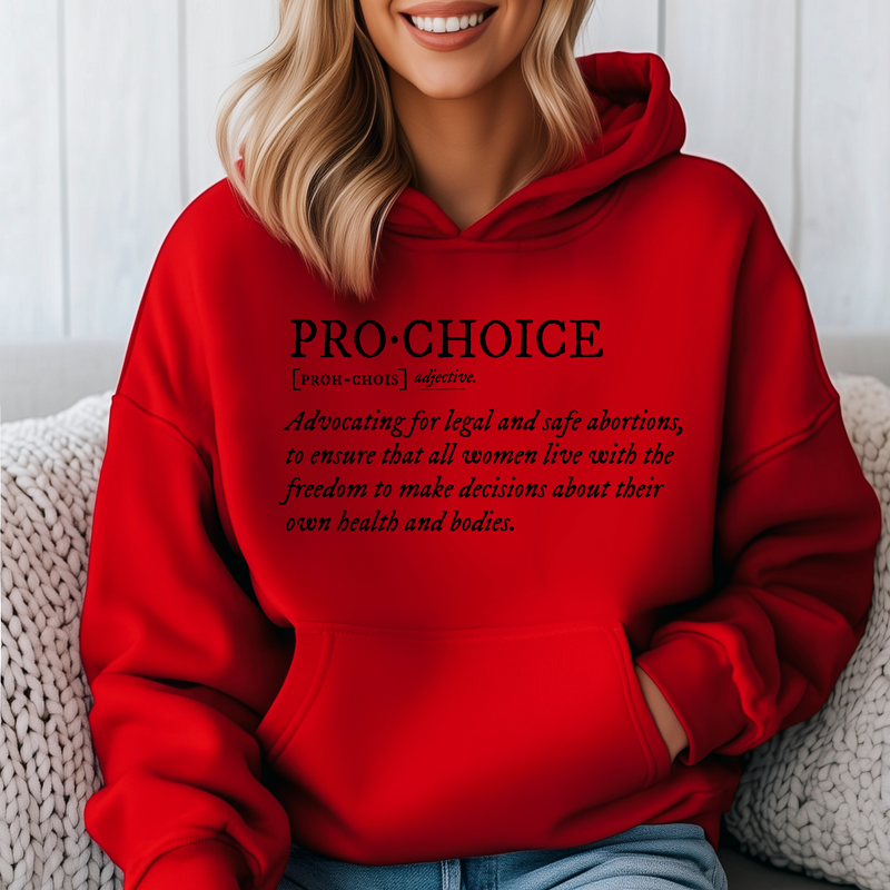 ‘Pro Choice Definition’ Unisex Hoodie |Dope Soul Village