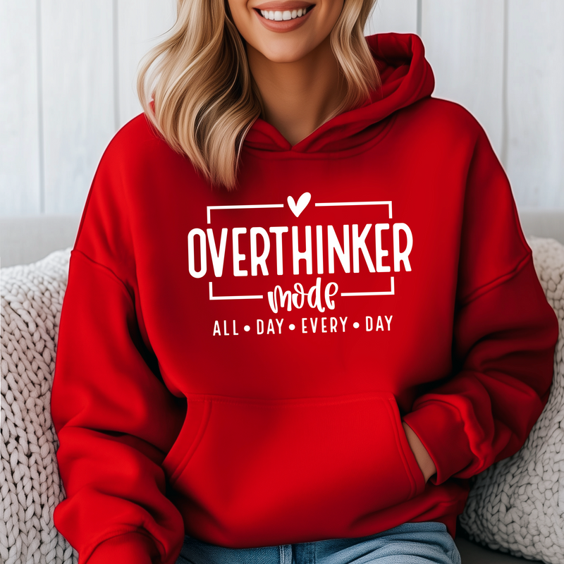 ‘ Overthinker Mode’ Unisex Hoodie |Dope Soul Village