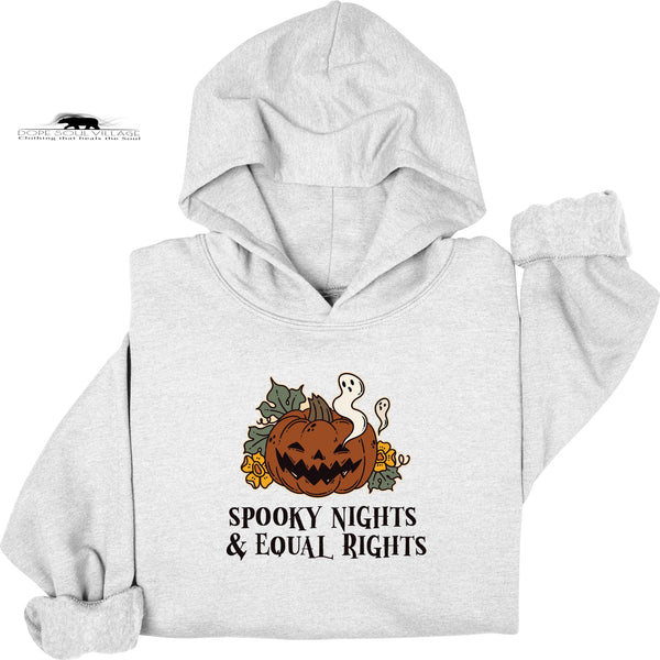 Spooky Nights & Equal Rights | Witchy Feminist Hoodie | Dope Soul Village