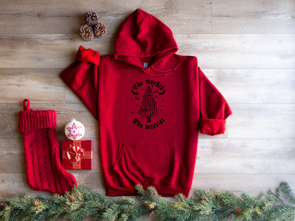 The Morbid The Merrier | Christmas Unisex Hoodie| Dope Soul Village