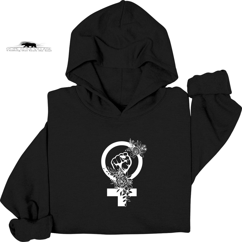 'Feminist Punch' | Feminist Hoodie | Dope Soul Village