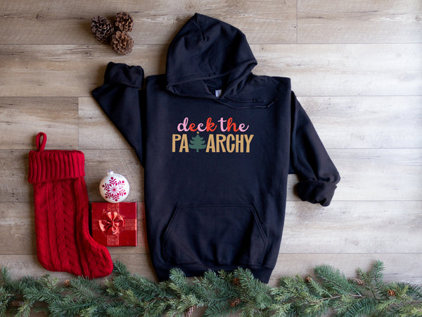 Deck the Patriarchy | Christmas Feminist Unisex Hoodie| Dope Soul Village