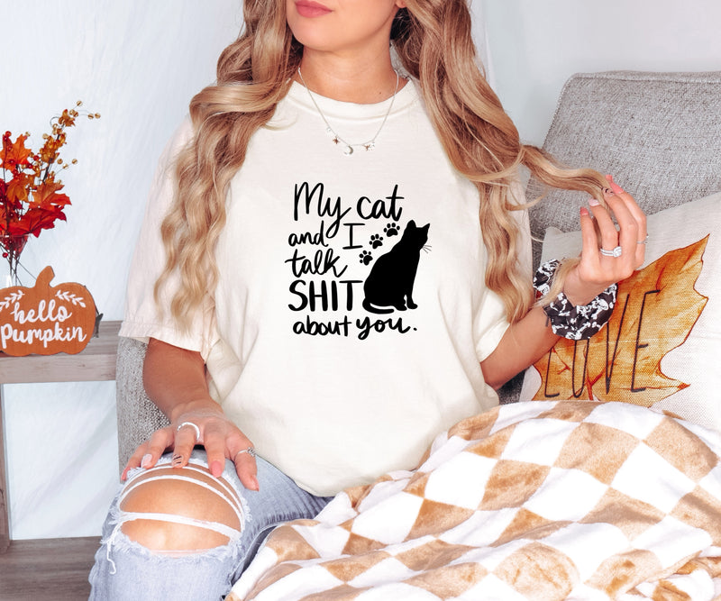 'Me and My Cat are Judging You' Unisex T-Shirt | Dope Soul Village