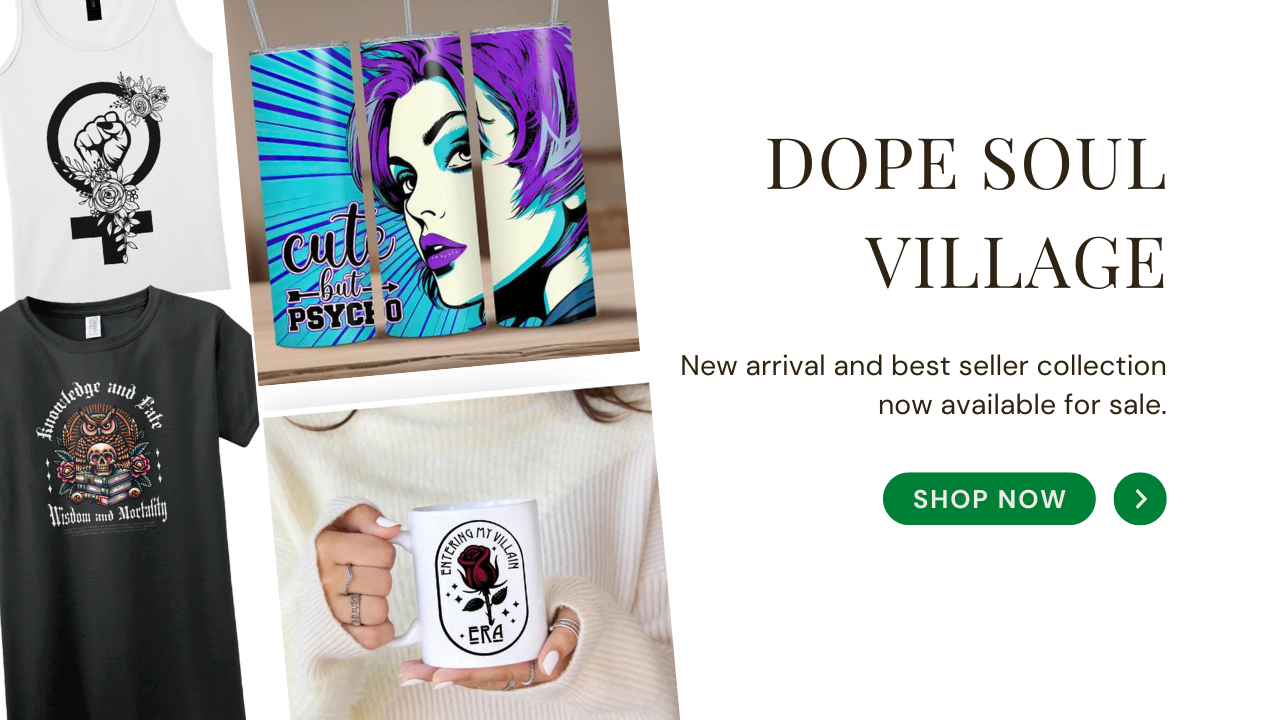 Feminists T Shirt Hoodie Clothing Brand UK Dope Soul Village