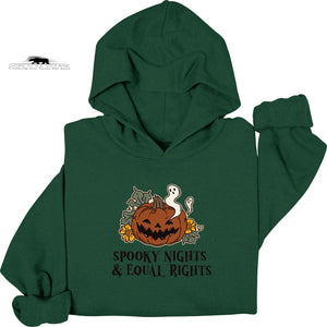 Spooky Nights & Equal Rights | Witchy Feminist Hoodie | Dope Soul Village