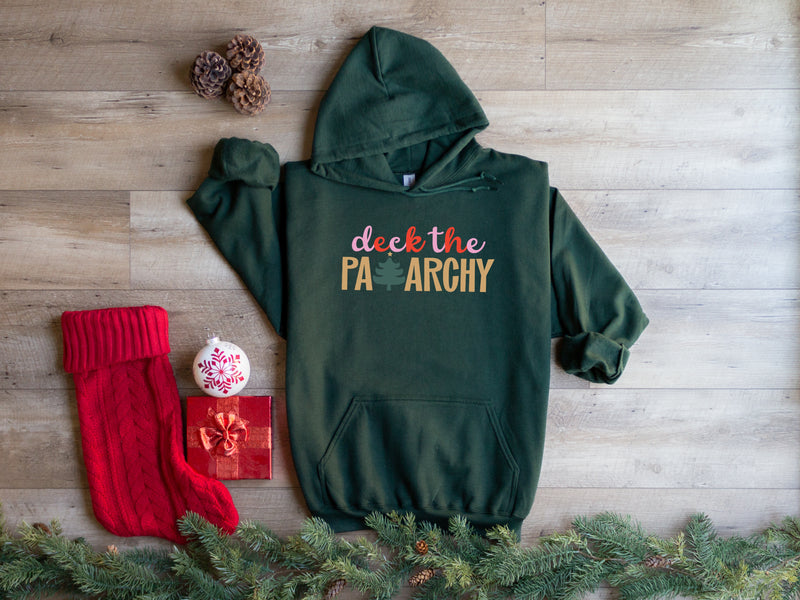 Deck the Patriarchy | Christmas Feminist Unisex Hoodie| Dope Soul Village