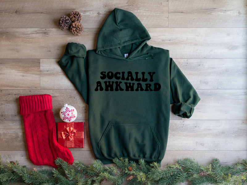 Social awkward | Mental Health Hoodie | Dope Soul Village