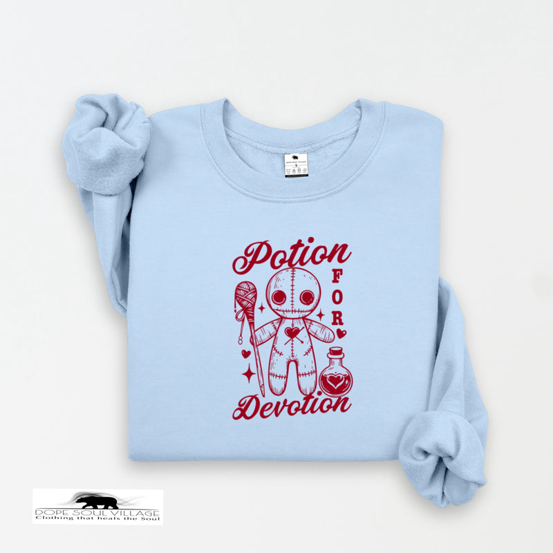 Potion for Devotion | Humour Sweatshirt | Dope Soul Village witchy UK small business