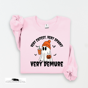 Very Cutesy, Very Demure Sweatshirt | Halloween Collection | Dope Soul Village