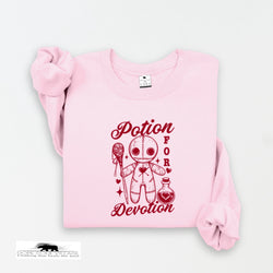 Potion for Devotion | Humour Sweatshirt | Dope Soul Village witchy small uk business

