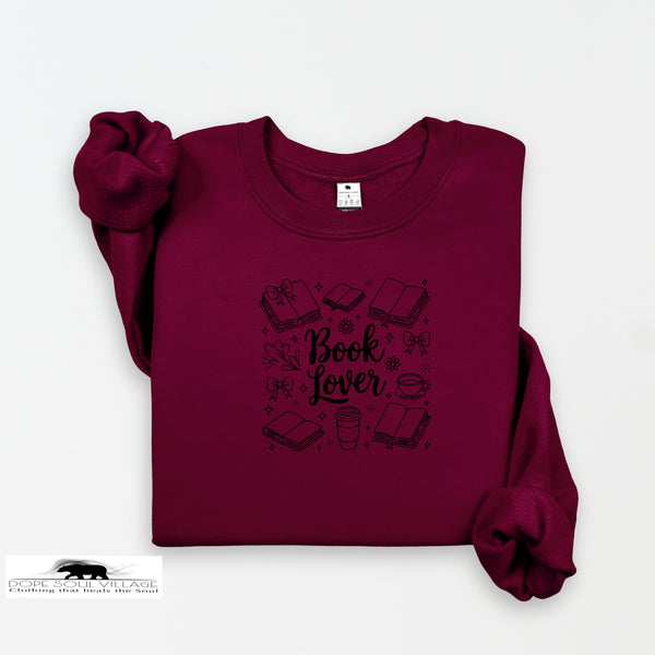 📚 Book Lover Sweatshirt | Booktok Collection | Dope Soul Village