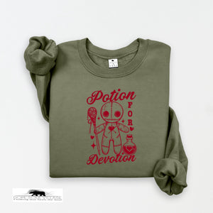 Potion for Devotion | Witchy sweatshirt | Dope Soul Village