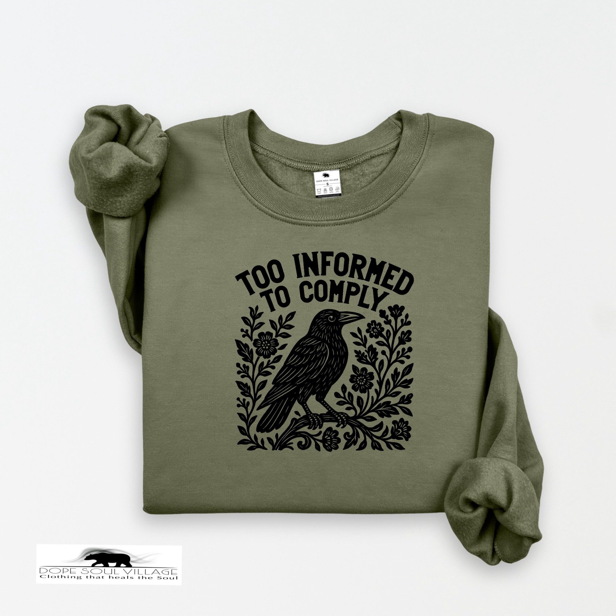 Too Informed to Comply | Crow Collection | DSV