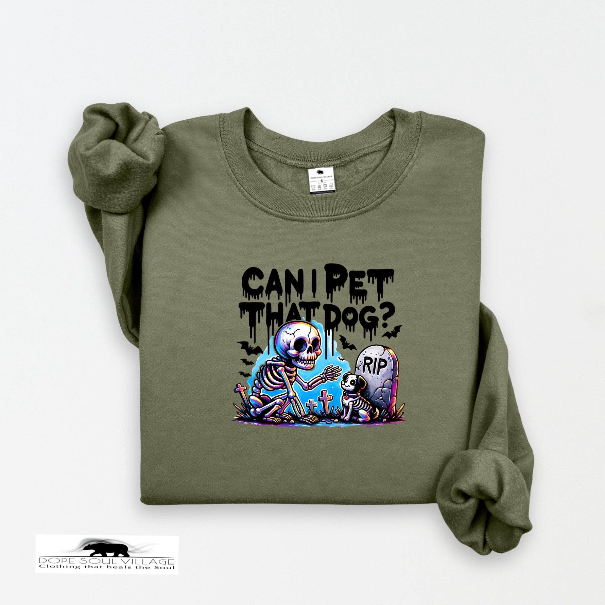 "Can I Pet Your Dog?" | Witchy Sweatshirt | Dope Soul Village